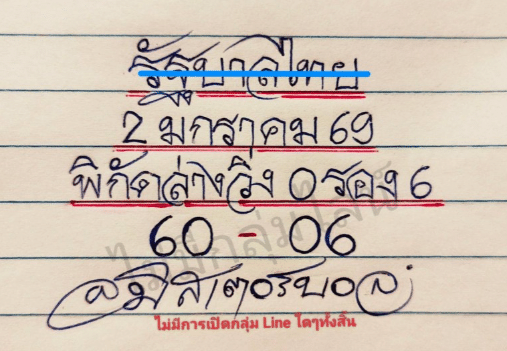 หวยมิสเตอร์บอล 2/1/69